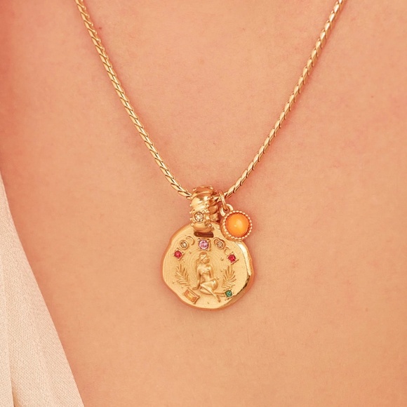 COPY - Astro Zodiac Necklace- Virgo - Picture 1 of 5